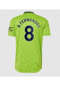 Fotbalové Dres Manchester United Bruno Fernandes #8 Třetí Oblečení 2022-23 Krátký Rukáv